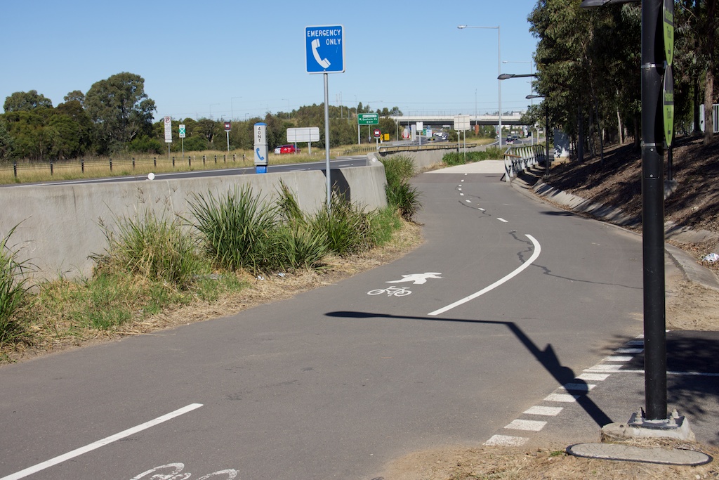 parramatta river cycleway map